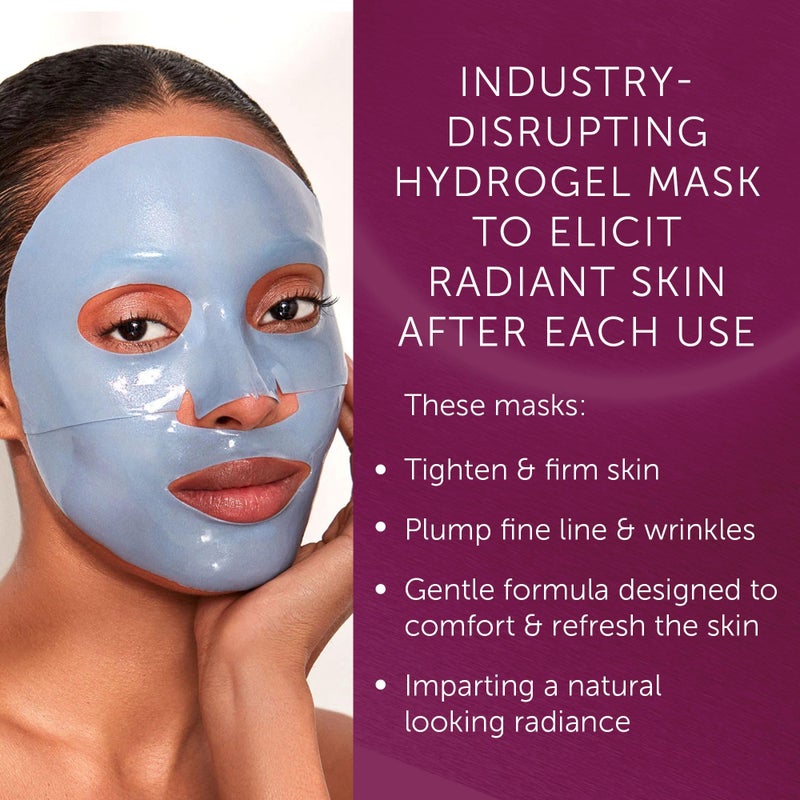 111SKIN Cryo De-Puffing Energy Facial Mask - Fragrance Free - Tighten, De-Puff & Refresh - Peptides & Caffeine - Set of 5 (1 oz each) - Depuffing Face Mask - Image 4